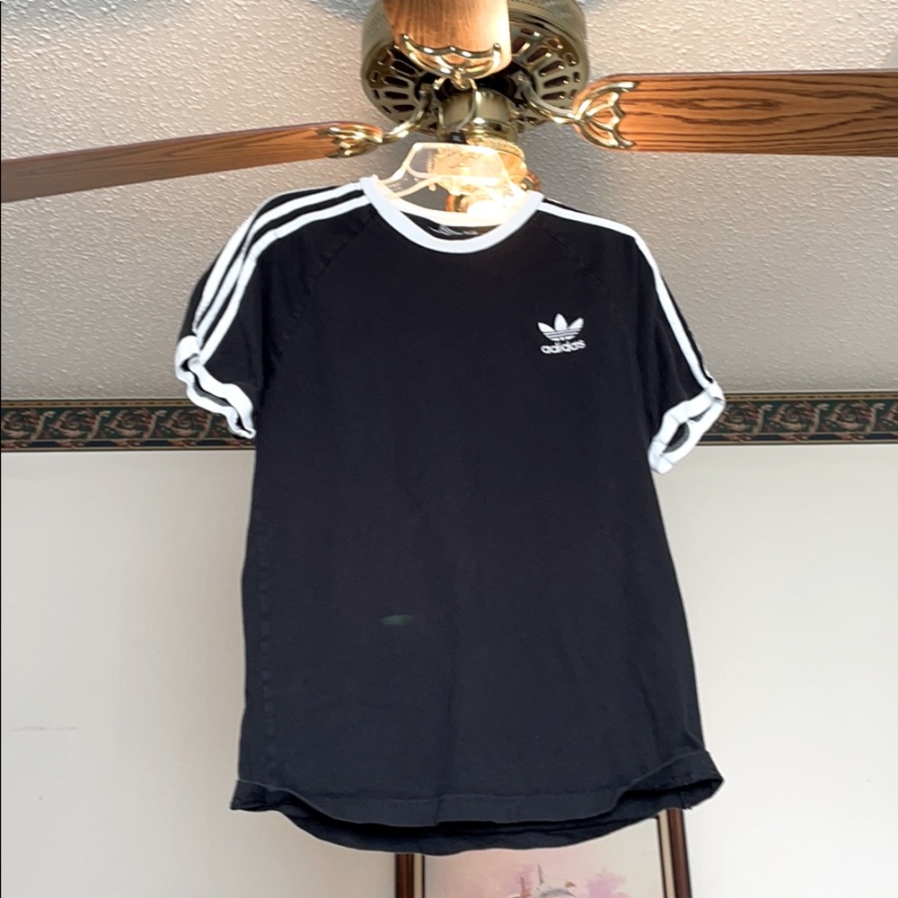 Adidas shirt Men M black and white